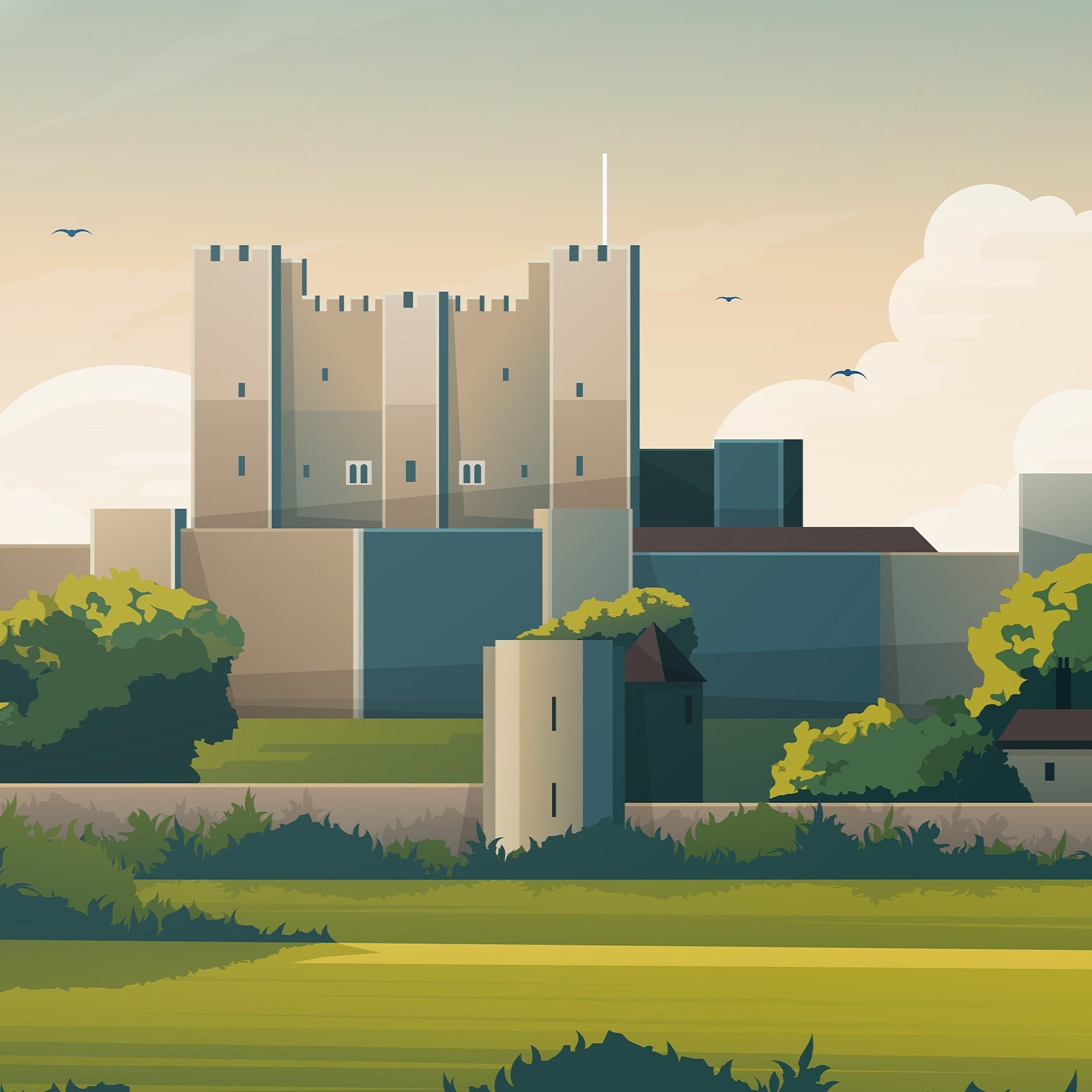 CASTLES - LUSH VIEW PRINTS