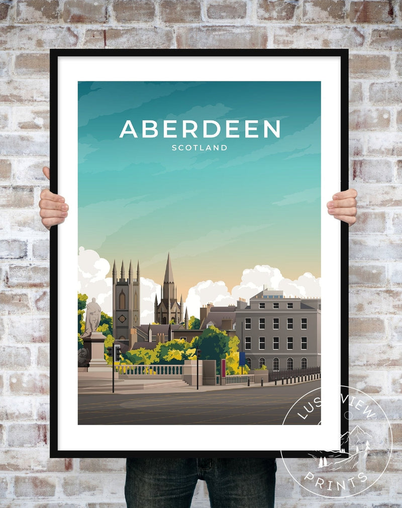 ABERDEEN PRINT | WALL ART - LUSH VIEW PRINTS