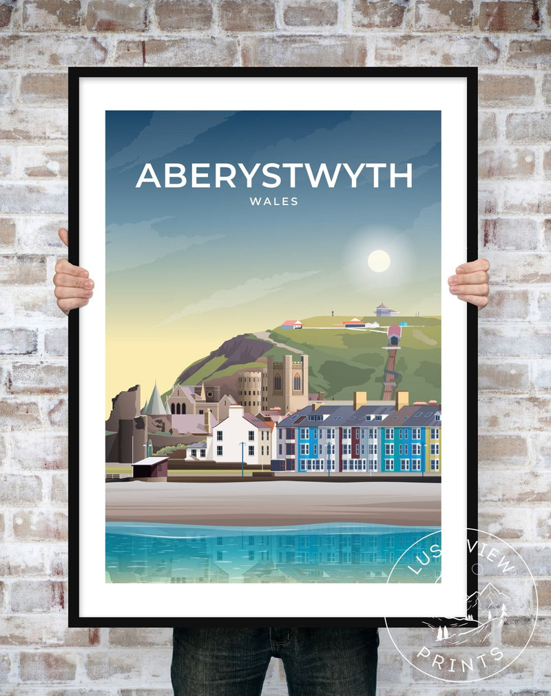 ABERYSTWYTH PRINT | WALL ART - LUSH VIEW PRINTS
