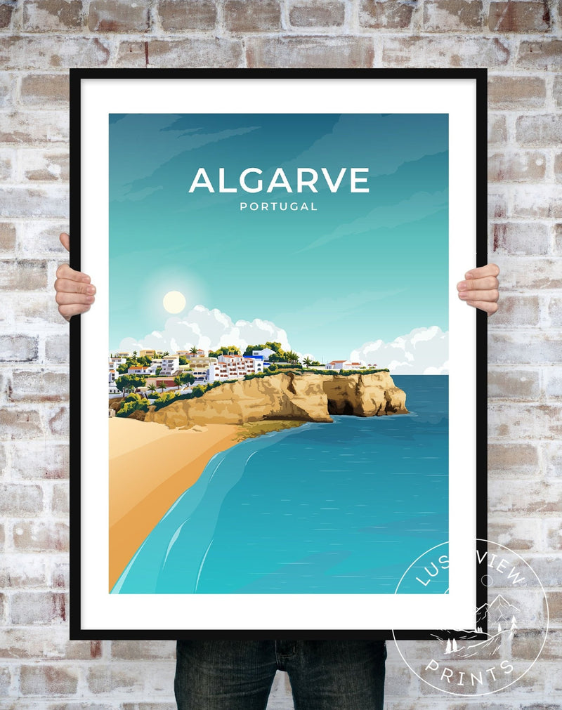 ALGARVE - PORTUGAL - LUSH VIEW PRINTS