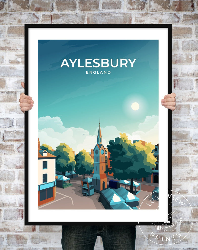 AYLESBURY PRINT | WALL ART - LUSH VIEW PRINTS
