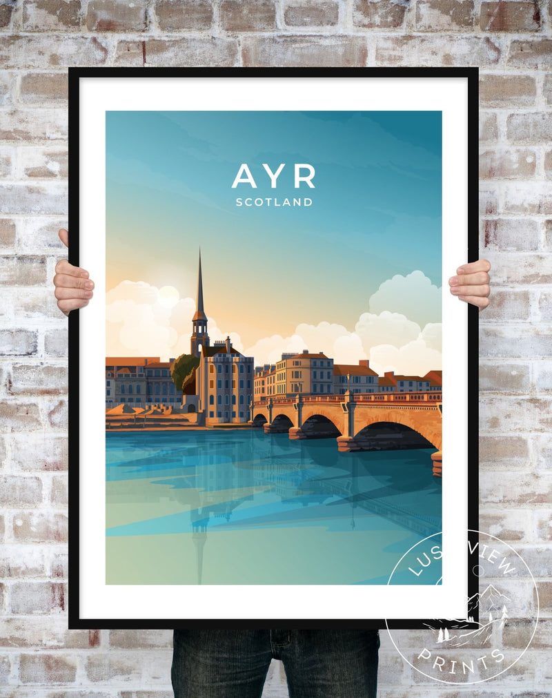 AYR PRINT | WALL ART - LUSH VIEW PRINTS