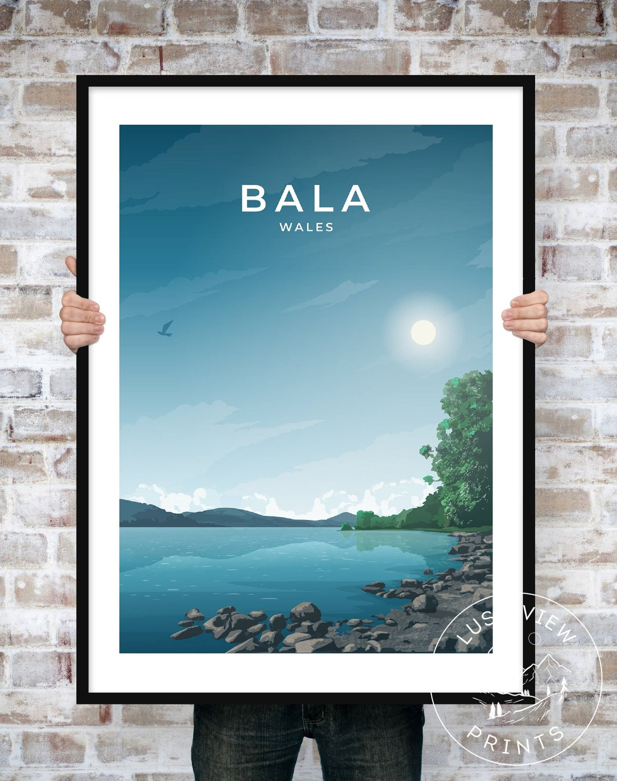 BALA - WALES - LUSH VIEW PRINTS