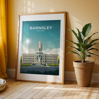 BARNSLEY - ENGLAND - LUSH VIEW PRINTS