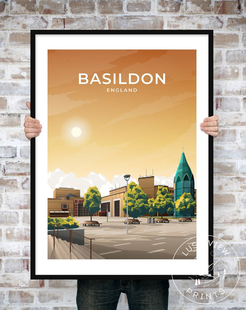 BASILDON - ENGLAND - LUSH VIEW PRINTS