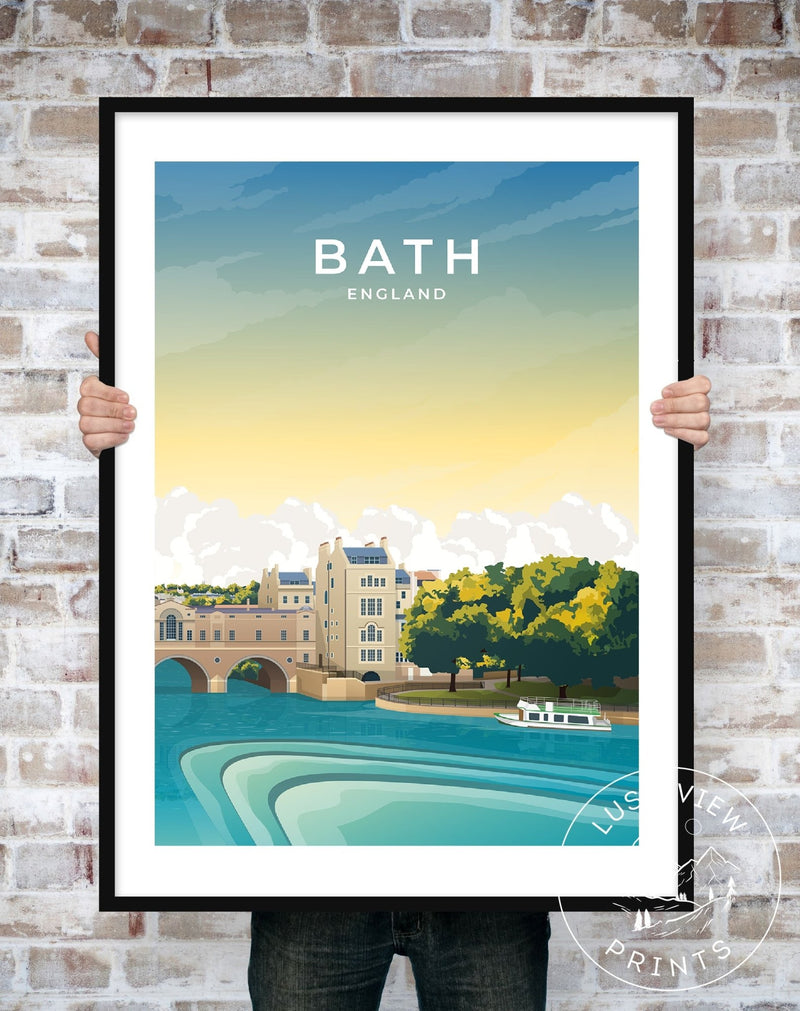 BATH - ENGLAND - LUSH VIEW PRINTS