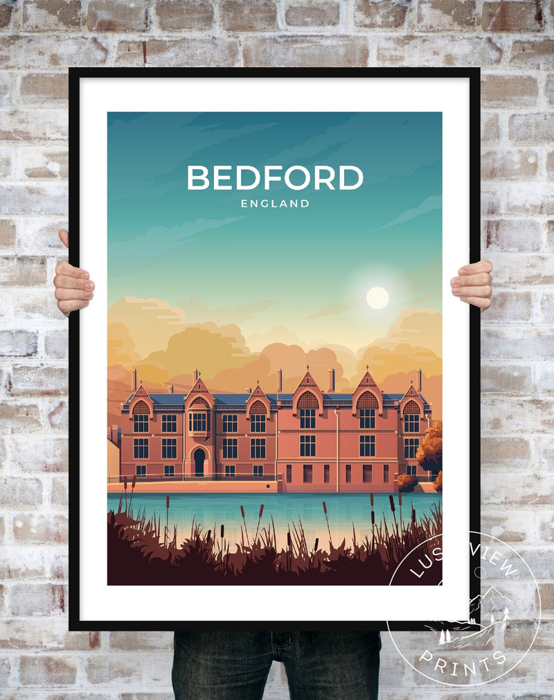 BEDFORD - ENGLAND - LUSH VIEW PRINTS