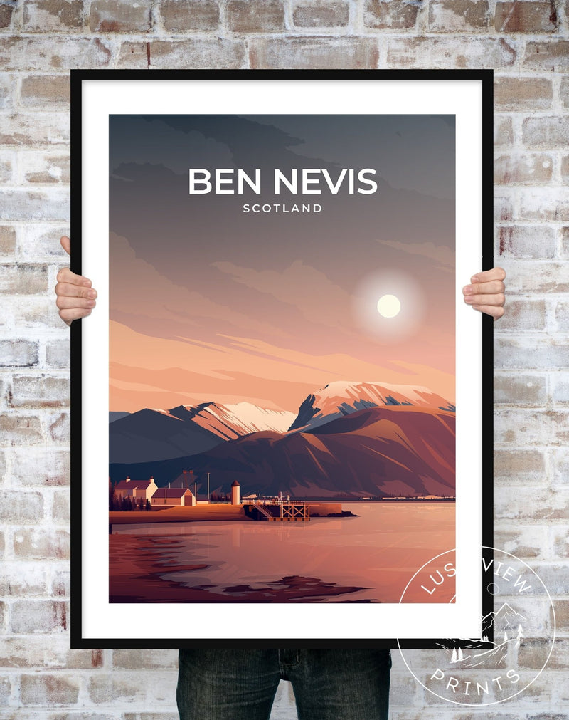 BEN NEVIS - SCOTLAND - LUSH VIEW PRINTS