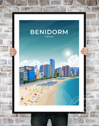 BENIDORM - SPAIN - LUSH VIEW PRINTS
