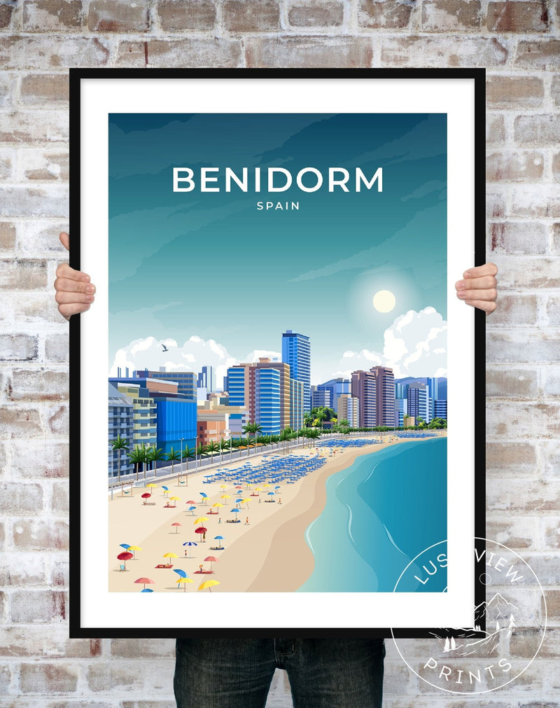 BENIDORM - SPAIN - LUSH VIEW PRINTS