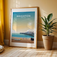 BRIGHTON - ENGLAND - LUSH VIEW PRINTS