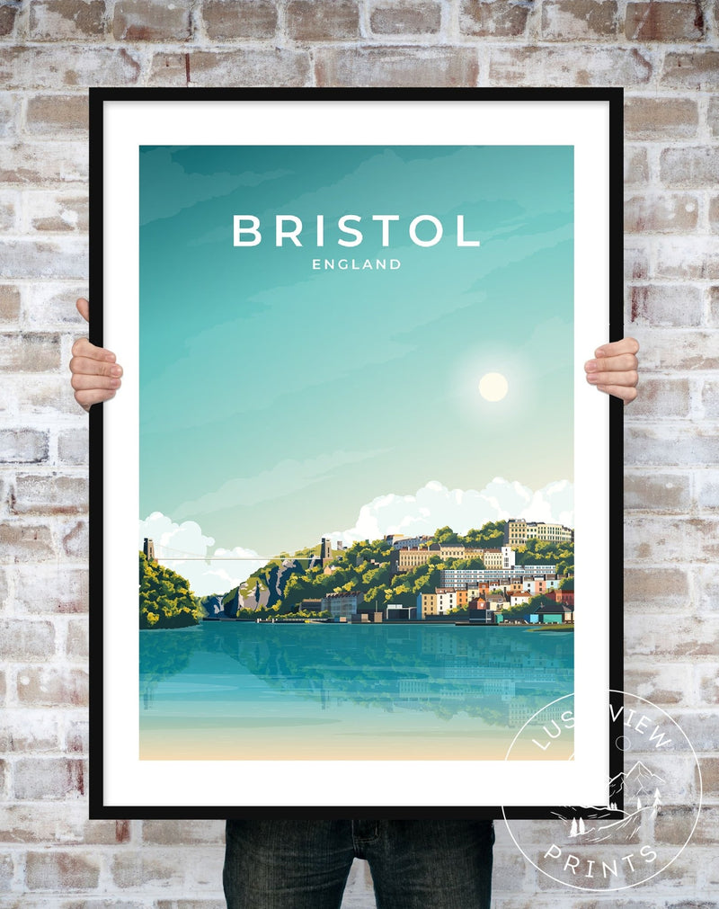 BRISTOL - ENGLAND - LUSH VIEW PRINTS