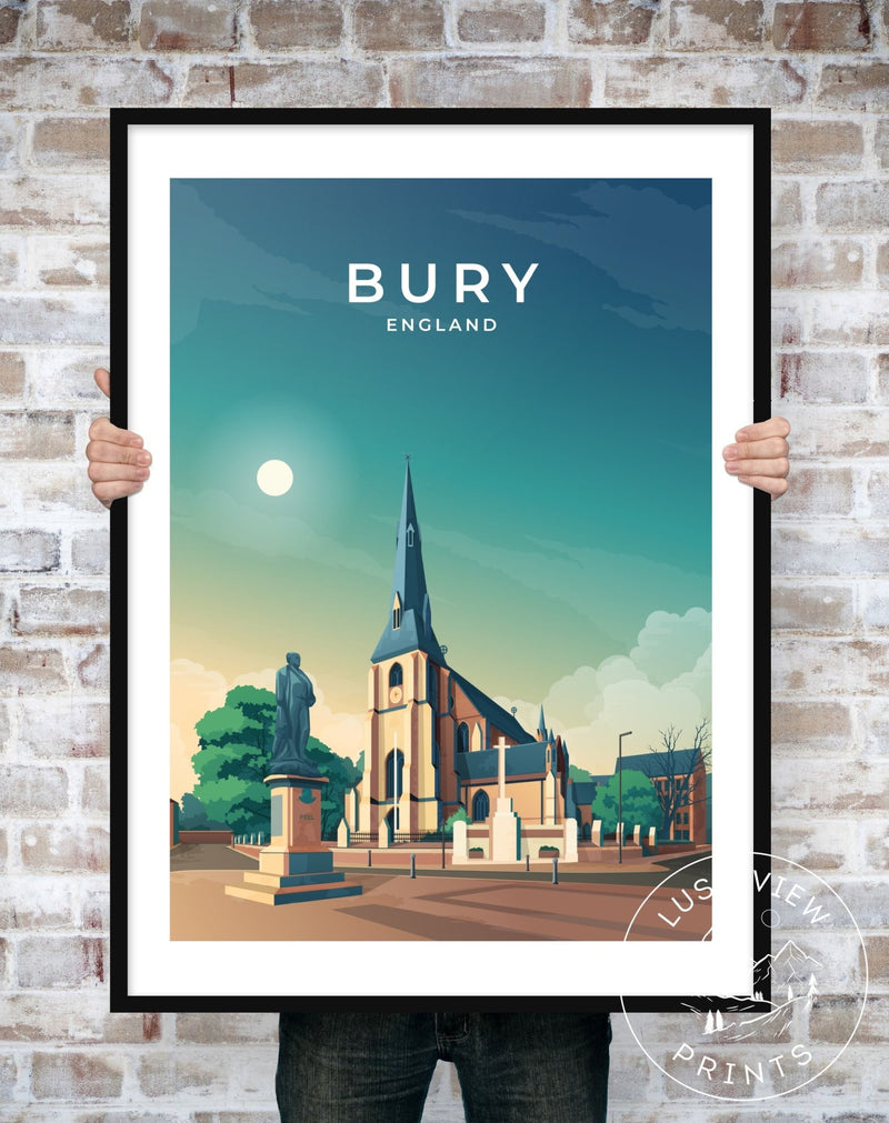 BURY PRINT | WALL ART - LUSH VIEW PRINTS