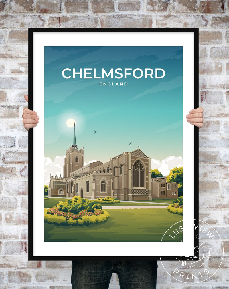 CHELMSFORD - ENGLAND - LUSH VIEW PRINTS