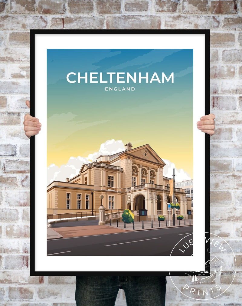 CHELTENHAM - ENGLAND - LUSH VIEW PRINTS
