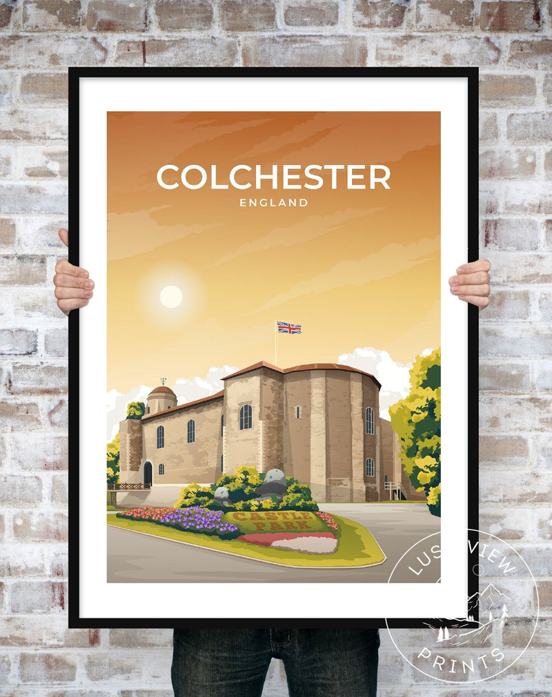 COLCHESTER - ENGLAND - LUSH VIEW PRINTS