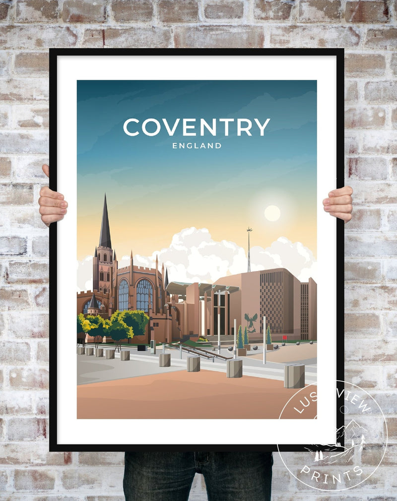 COVENTRY - ENGLAND - LUSH VIEW PRINTS