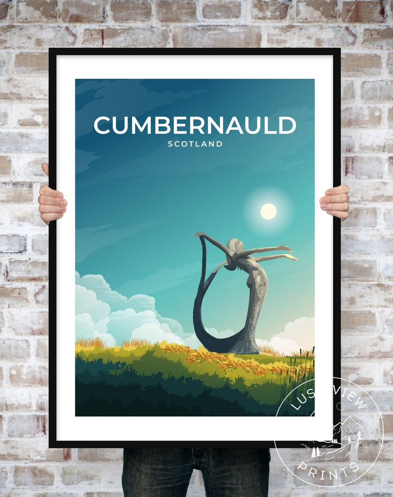 CUMBERNAULD PRINT | WALL ART - LUSH VIEW PRINTS