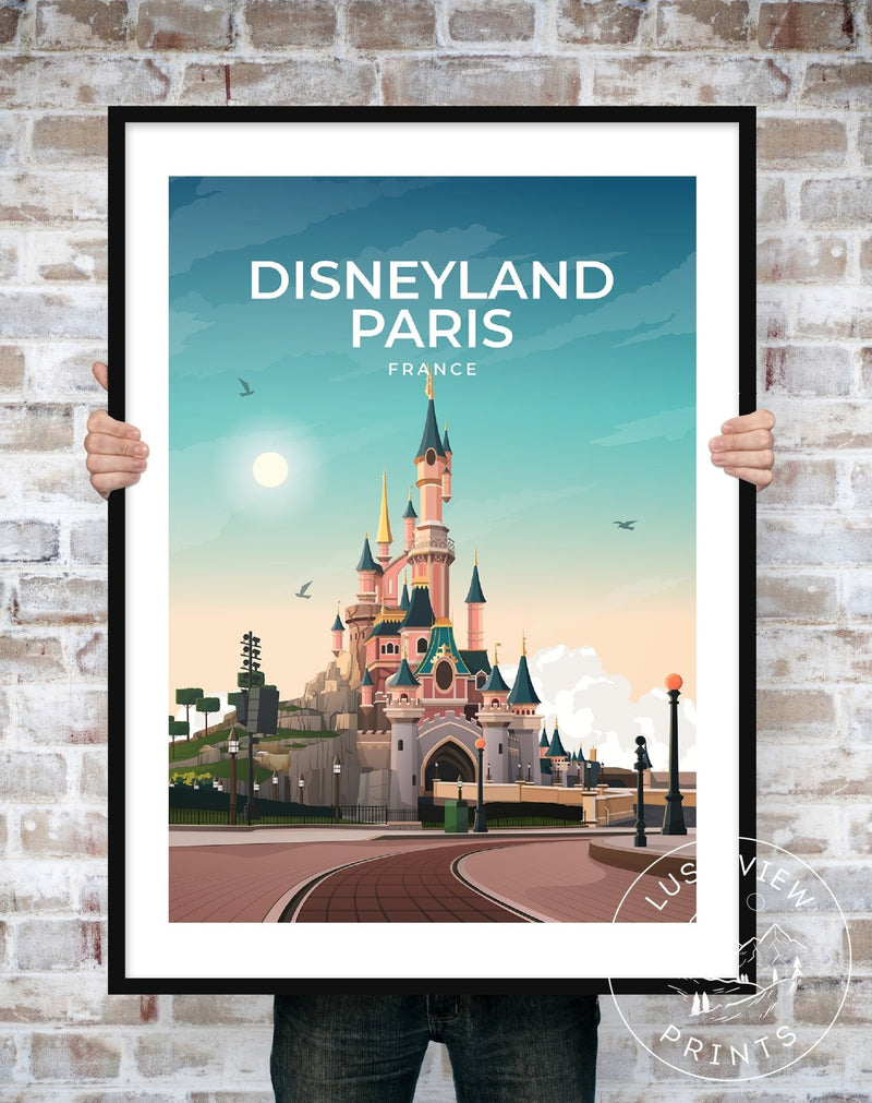 DISNEYLAND PARIS - FRANCE - LUSH VIEW PRINTS