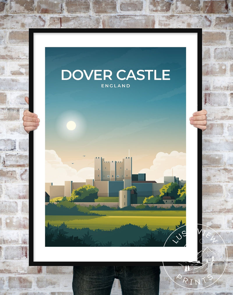 DOVER CASTLE - ENGLAND - LUSH VIEW PRINTS