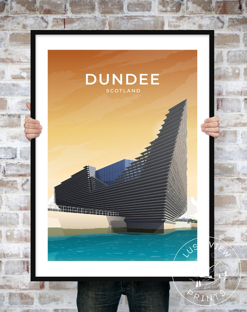 DUNDEE - SCOTLAND - LUSH VIEW PRINTS