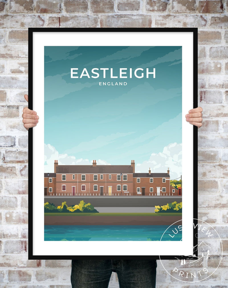 EASTLEIGH - ENGLAND - LUSH VIEW PRINTS