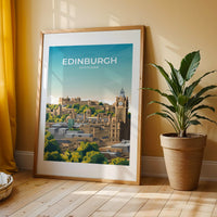 EDINBURGH - SCOTLAND - LUSH VIEW PRINTS