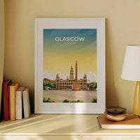 GLASGOW - SCOTLAND - LUSH VIEW PRINTS
