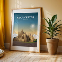 GLOUCESTER - ENGLAND - LUSH VIEW PRINTS