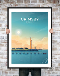 GRIMSBY - ENGLAND - LUSH VIEW PRINTS
