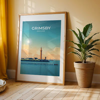 GRIMSBY - ENGLAND - LUSH VIEW PRINTS