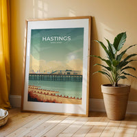 HASTINGS - ENGLAND - LUSH VIEW PRINTS