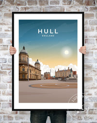 HULL - ENGLAND - LUSH VIEW PRINTS