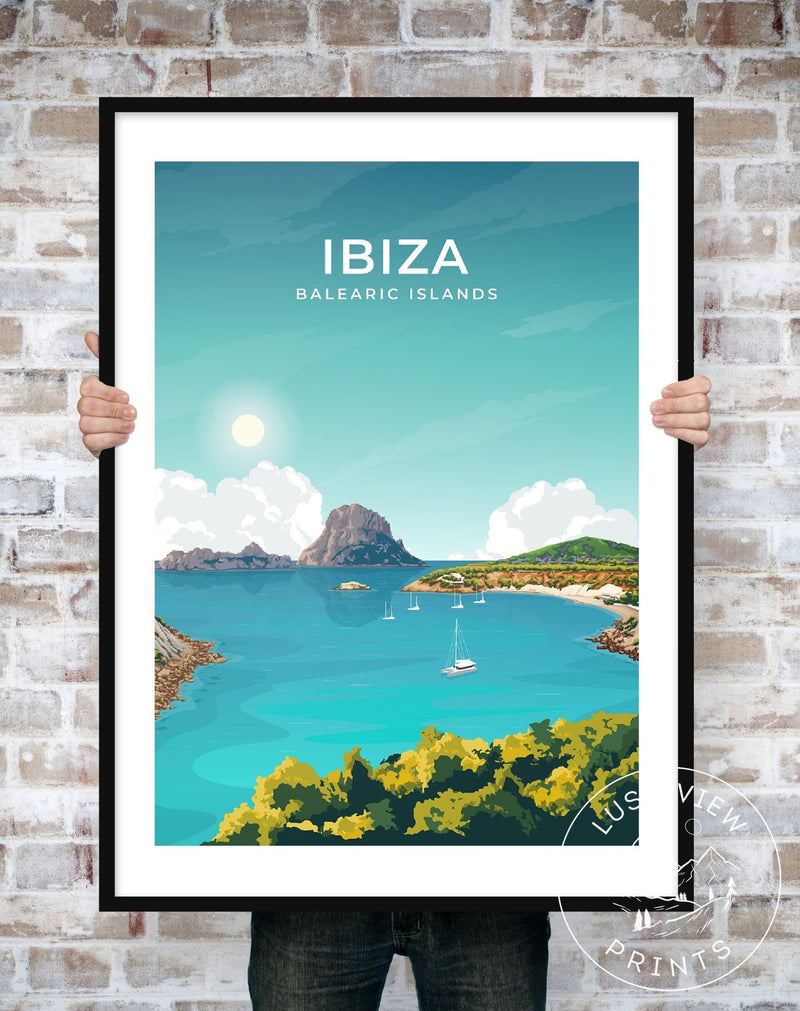 IBIZA - BALEARIC ISLANDS - LUSH VIEW PRINTS