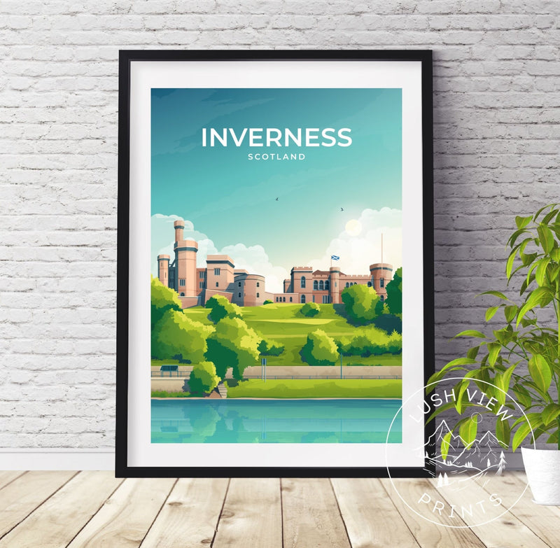 INVERNESS PRINT | WALL ART - LUSH VIEW PRINTS