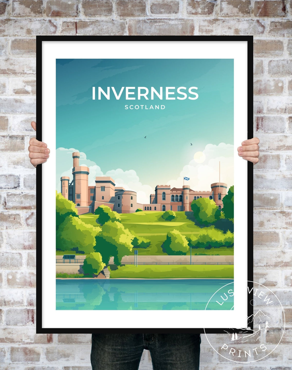 INVERNESS PRINT | WALL ART - LUSH VIEW PRINTS