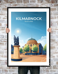KILMARNOCK PRINT | WALL ART - LUSH VIEW PRINTS