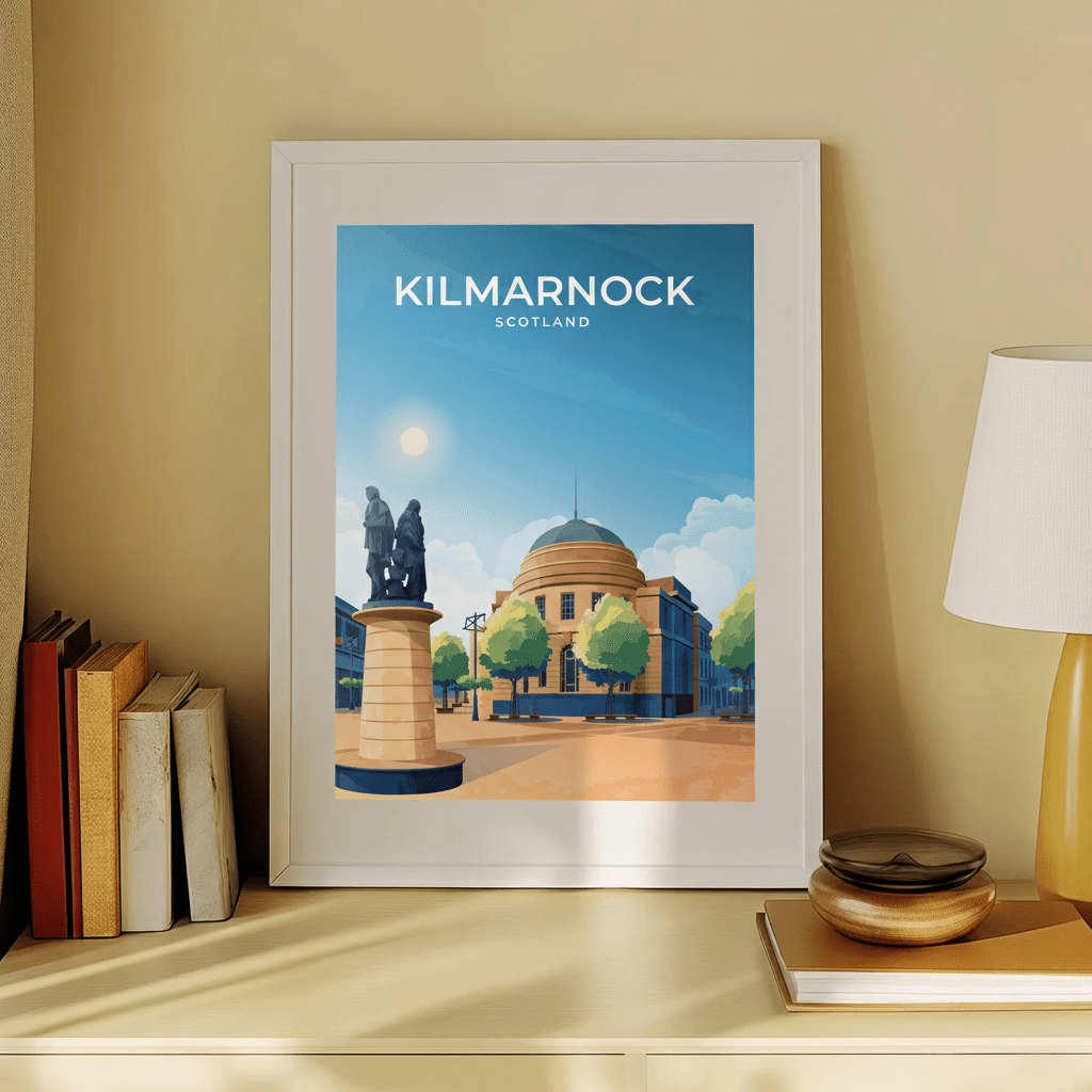 KILMARNOCK PRINT | WALL ART - LUSH VIEW PRINTS