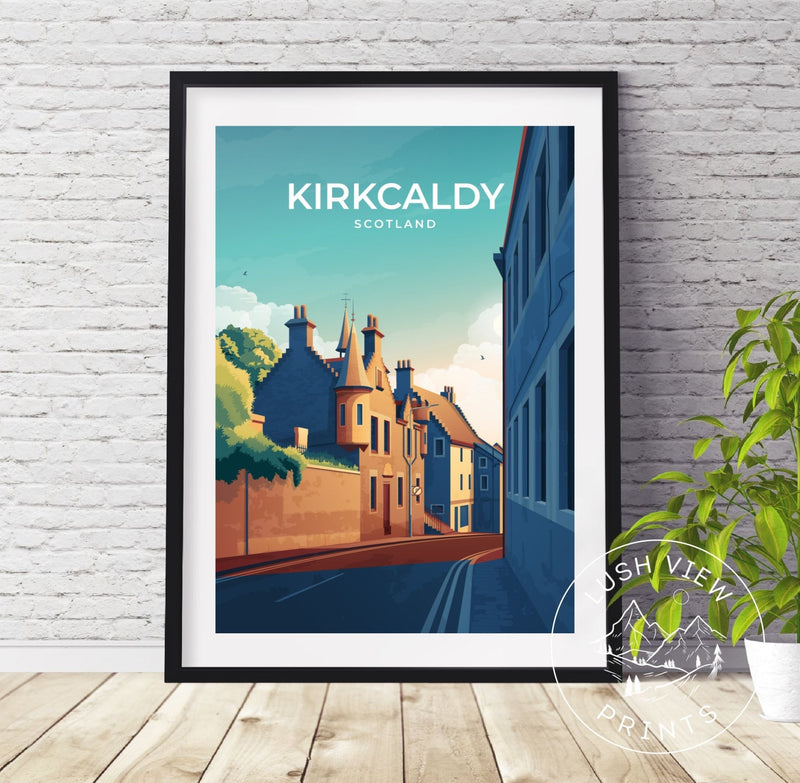 KIRKCALDY PRINT | WALL ART - LUSH VIEW PRINTS