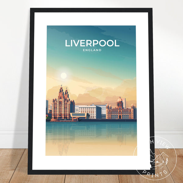 LIVERPOOL - ENGLAND - LUSH VIEW PRINTS