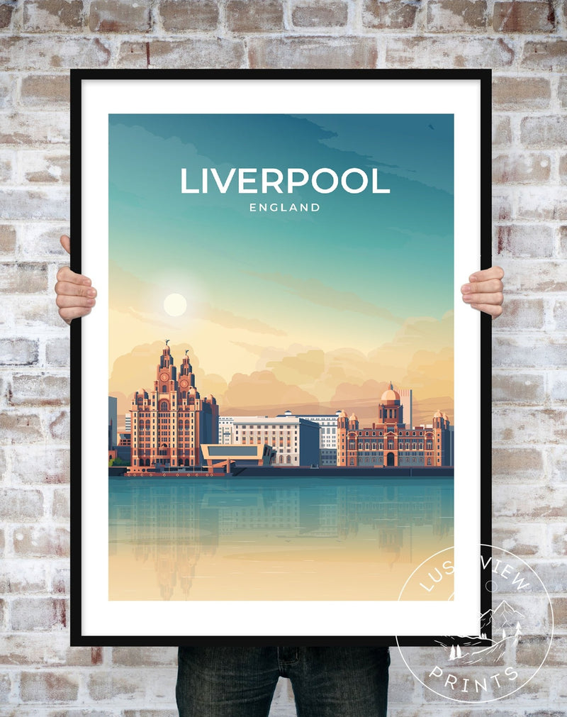 LIVERPOOL - ENGLAND - LUSH VIEW PRINTS