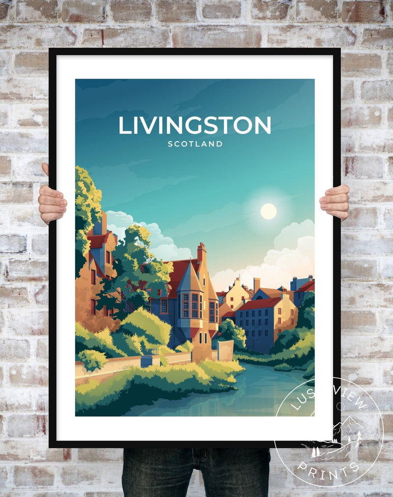 LIVINGSTON PRINT | WALL ART - LUSH VIEW PRINTS