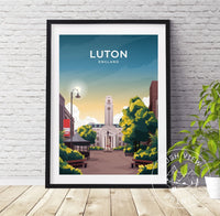 LUTON - ENGLAND - LUSH VIEW PRINTS