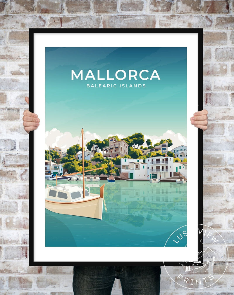 Mayorca Print Mallorca Art Print – LUSH VIEW PRINTS