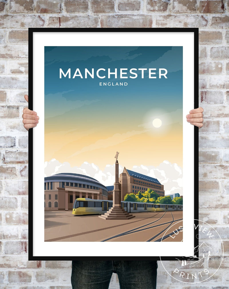 MANCHESTER - ENGLAND - LUSH VIEW PRINTS