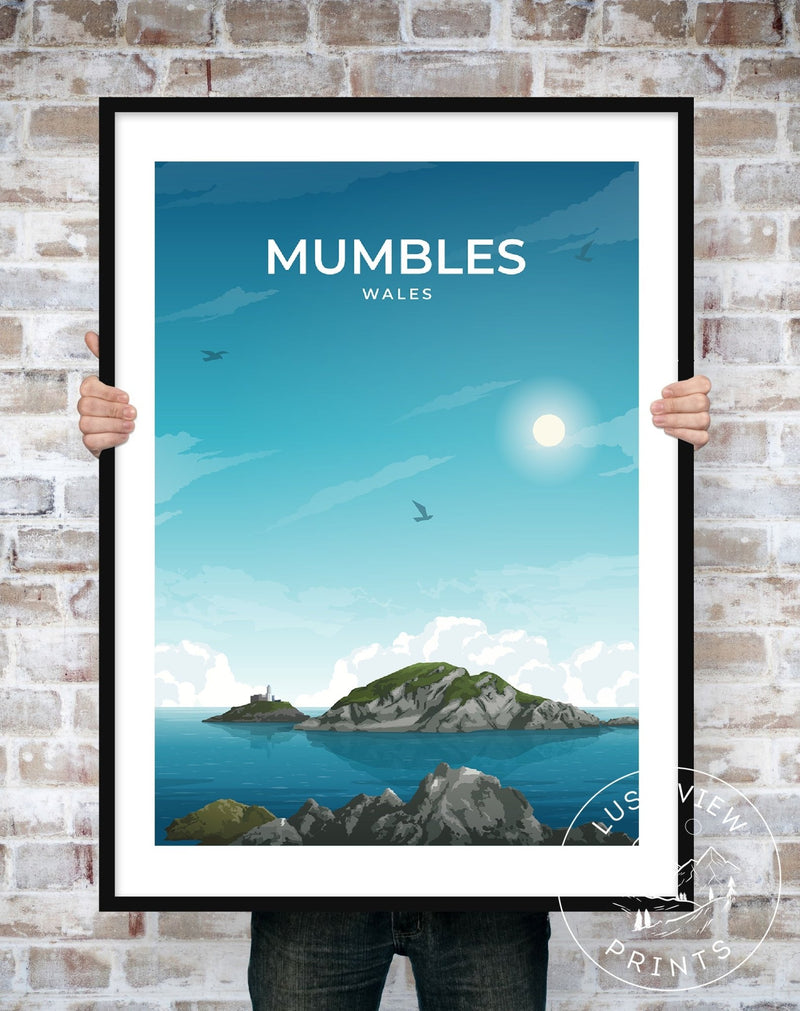 MUMBLES - WALES - LUSH VIEW PRINTS