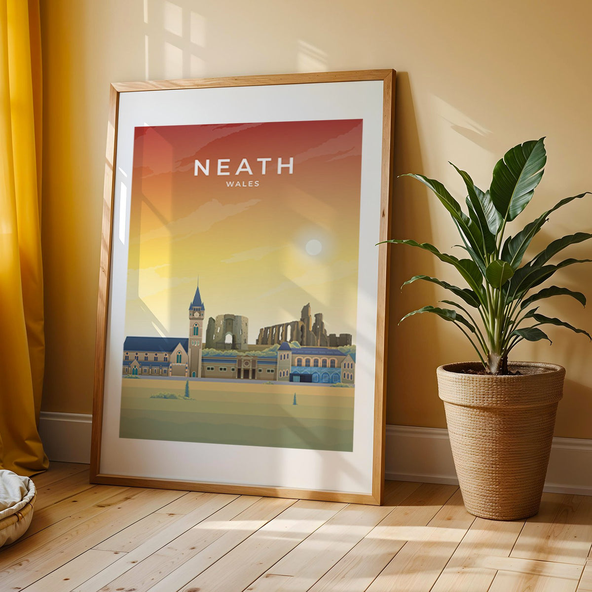 NEATH - WALES - LUSH VIEW PRINTS