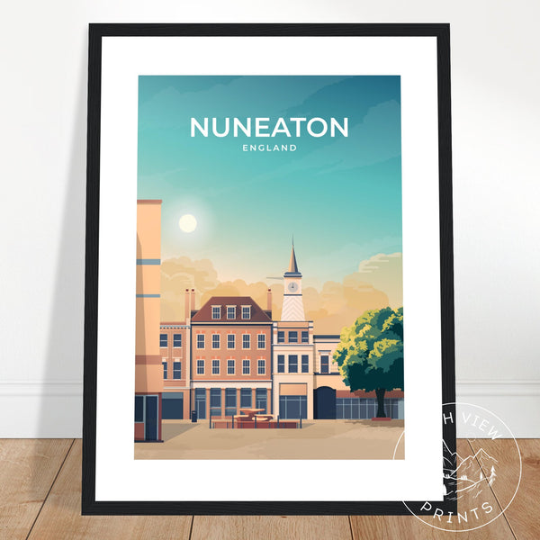 NUNEATON - ENGLAND - LUSH VIEW PRINTS