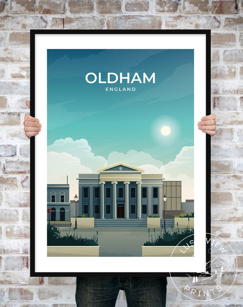 OLDHAM - ENGLAND - LUSH VIEW PRINTS