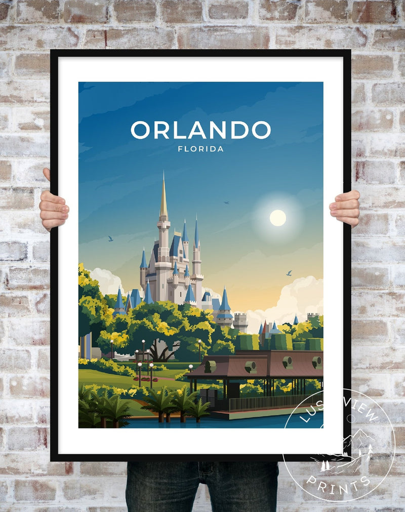 ORLANDO - FLORIDA - LUSH VIEW PRINTS